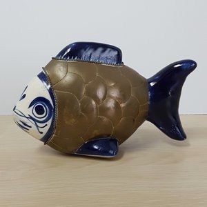 Baja Brass Pottery Fish